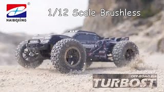 HAIBOXING 2997A Turbo ST Brushless RC Cars 112 Scale Review and Speed Run 2S amp 3S [upl. by Ubald]