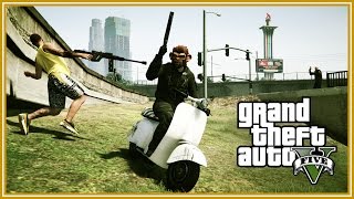 Faggio edition Messing with players in freemode  GTA Online [upl. by Lancelot103]