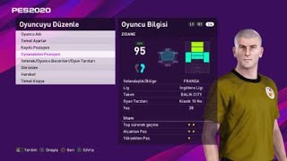 PES 2019 2020 2021 ZIDANE FACESTATS [upl. by Aloisia]