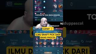 ILMU DRAFT PICK DARI BANG PASCOL ❗❗🤣🤣 pascolshort hiduppascol pascol [upl. by Sinnaoi]