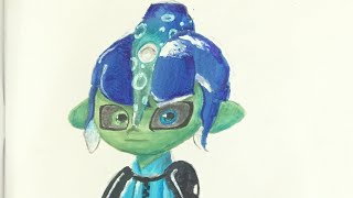 Drawing Seventy Splatoon The Friendly Sanitized [upl. by Ahsiniuq]