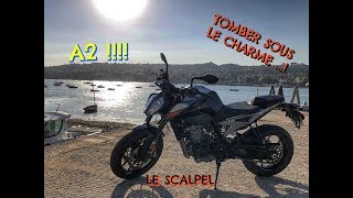 KTM 790 DUKE A2  La MT07 peut se faire PETITE  Votre avis [upl. by Chirlin]