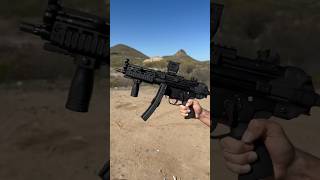 MP5 Binary Trigger  Shoots twice as fast binary mp5 cod pewpewlife glock army [upl. by Adrea]