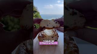 Pastel de yogur de stracciatella [upl. by Lyall]