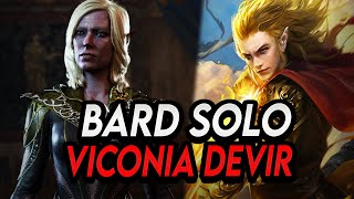 Baldurs Gate 3 Bard solo Viconia DeVir  Honour Mode [upl. by Anhavas86]