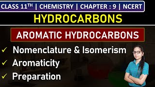 Class 11th Chemistry  Aromatic Hydrocarbons Nomenclature Isomerism Aromaticity amp Preparation [upl. by Naesed]