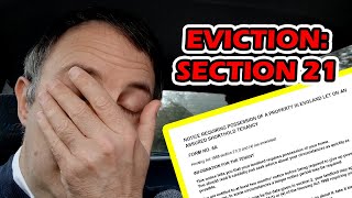 eviction Section 21 Notice What to Expect as a Tenant [upl. by Laney558]