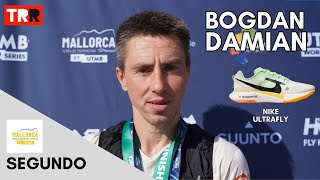 Bogdan Damian 2º  Le pega el quotpaloquot a su compañero y gana el segundo puesto  Mallorca by UTMB 2024 [upl. by Yerdua56]