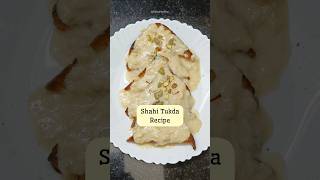 Shahi Tukda Recipe sweet dessert recipe india shorts [upl. by Ferren]