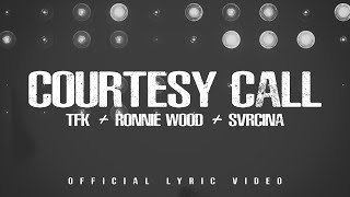 Thousand Foot Krutch  Ronnie Wood amp SVRCINA  Courtesy Call  Reignited Lyric Video [upl. by Barhos]