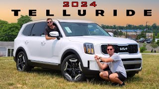 AMBERS ARE BACK  The 2024 Kia Telluride is a Great SUV only Getting BETTER 2024 Updates [upl. by Rehtnug]