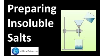 Preparing Insoluble Salts  Acid Base and Salt [upl. by Tobi736]