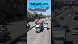 Monash Freeway 🛣️ inbound 1130am weekday Glen Iris Melbourne Australia 🇦🇺 [upl. by Gery]