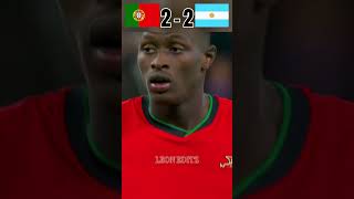 Portugal VS Argentina Imaginary Penalty Shootout Highlights  ronaldo vs messi [upl. by Byrom]