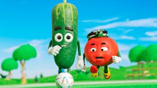 TOMATO DOPPI 🍅 Football And More Craziest Adventures 🌈 FOR KIDS [upl. by Anselm373]