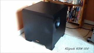 Klipsch KSW100 OverviewDemo [upl. by Ennayhs127]