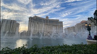 Bellagio Fountain Show  February 21 2024  1080pHD60FPS [upl. by Novrej]