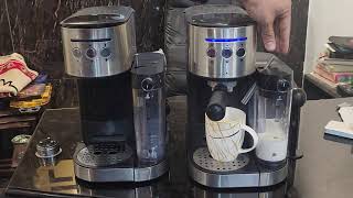 KMART ANKO SEMI AUTOMATIC COFFEEEXPRESSO MACHINE WITH MILK FROTHER UnboxingReview and stock by FE [upl. by Ludwigg]