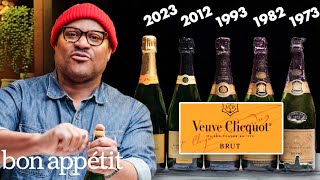 Sommelier Tastes the Same Champagne at Different Ages 19732023  World of Wine  Bon Appétit [upl. by Hobbie57]