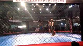 Hyderabad mma gym mahboob khan fight 2 [upl. by Silirama]