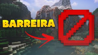 Minecraft COMO PEGAR O BLOCO DE BARREIRA Barrier Block [upl. by Dwaine]