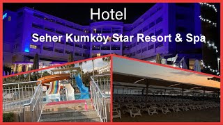 Hotel Seher Kumköy Star Resort ampSpa Обзор территории бассейна пляжа [upl. by Peedus]