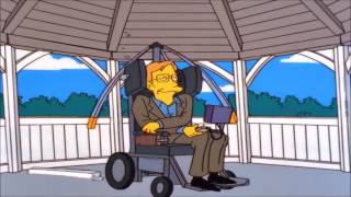 Stephen Hawking Salva La Vida De Lisa  Los Simpson [upl. by Salomie740]