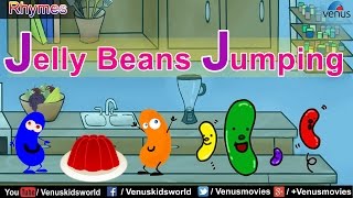 Jelly Beans Jumping  Popular Rhyme [upl. by Jarad]