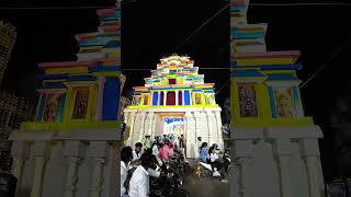 Durga Puja 2024 Pandal  Stunning Pandal Decoration in Patna  Durga Puja Shorts durgapujapandal [upl. by Aay]