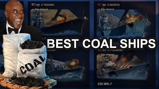 Recommended Coal Ships  Tier 9 and 10 [upl. by Scarrow]