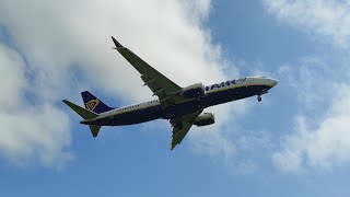 Plane Spotting at Felton Common Bristol Airport arrivals [upl. by Egreog]