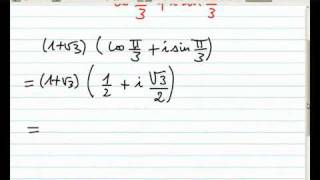 Passer de la forme exponentielle à la forme algébrique dun complexe [upl. by Snave]