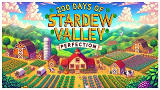 Day 167  Stardew Valley Perfection  Long Play [upl. by Forrester]