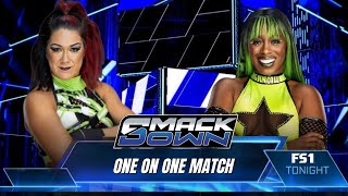 FULL MATCH  Bayley Vs Naomi  One On One Match  WWE Smackdown Live [upl. by Feeney]