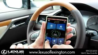 How to Use The Lexus Enform Remote App in a 2016 Lexus RX 350 [upl. by Coral720]