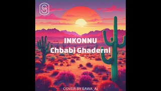 CHBABI GHADERNI  Inkonnu Remix amp Cover By SawaAI Lyrics Video [upl. by Rentschler]