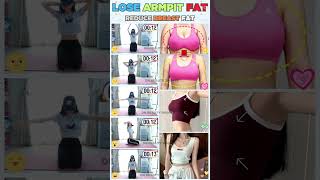 LOSE ARMPIT FAT REDUCE BREAST FAT LIFT BREASTS  Get Slim upper body dnbeautyshorts [upl. by Ciro]