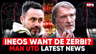 DE ZERBI INTEREST GROWS Man Utd Latest News [upl. by Nasho]