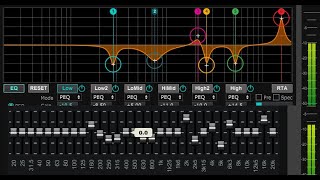 Behringer XR12 XR16 настройка АЧХ параметрический vs графический эквалайзер [upl. by Latihs940]