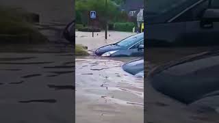 major floods in Essonne France [upl. by Enyrb]