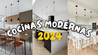 Mejores Diseños de Cocinas Modernas 2024 ✅  Ideas y Tipos De Cocinas Modernas [upl. by Jenkel]