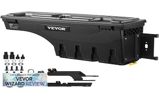 VEVOR Truck Bed Storage Box Lockable Swing Case with Password Padlock 66 Review [upl. by Esirec555]