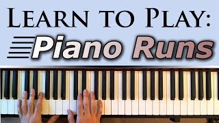 Learn to Play Fast Piano Runs Fills [upl. by Sirraj866]