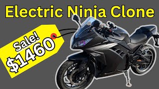 I Bought the CHEAPEST Electric Motorcycle amp Registered it  1460 for a 72v Bike [upl. by Joann533]