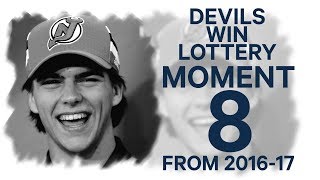 No 8100 Devils win lottery awarded first pick overall in 2017 [upl. by Ehcadroj]