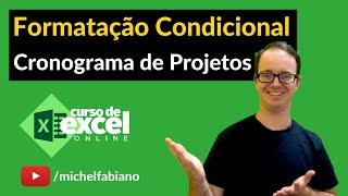 Cronograma de Projetos com Formatação Condicional no Excel [upl. by Heer]