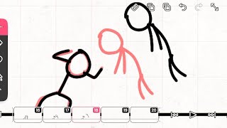 Animação Luta Stickman No FlipaClip [upl. by Lalita]