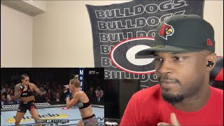 Amanda Nunes vs Holly Holm  Reaction [upl. by Adolphus]