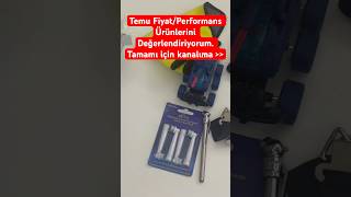 Temu FiyatPerformans Ürünlerini Değerlendiriyorum [upl. by Anerat]