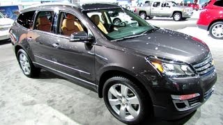 2013 Chevrolet Traverse LTZ  Exterior and Interior Walkaround  2012 Los Angeles Auto Show [upl. by Meibers]